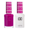DND420 - Bright Maroon - DND Matching Gel & Nail Polish
