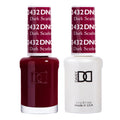 DND432 - Dark Scarlet - DND Matching Gel & Nail Polish