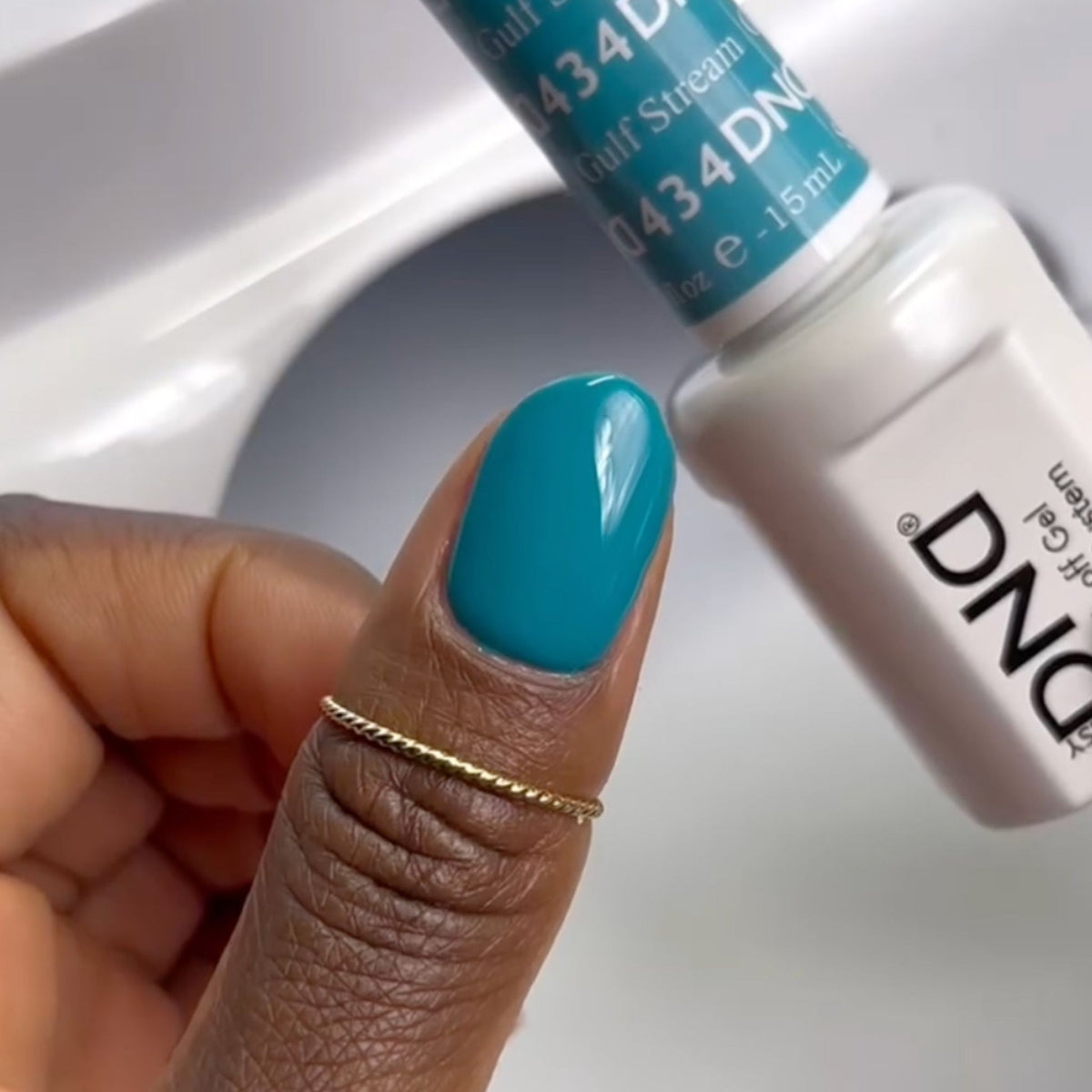 DND434 - Gulf Stream - DND Matching Gel & Nail Polish