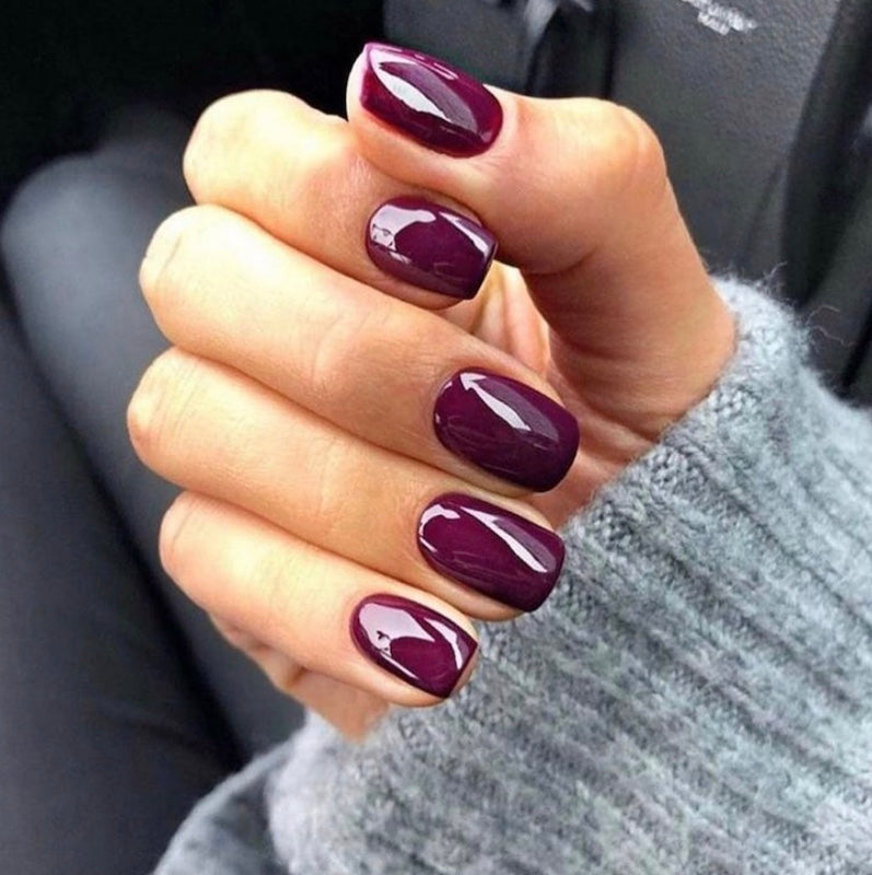DND455 - Plum Passion - DND Matching Gel & Nail Polish