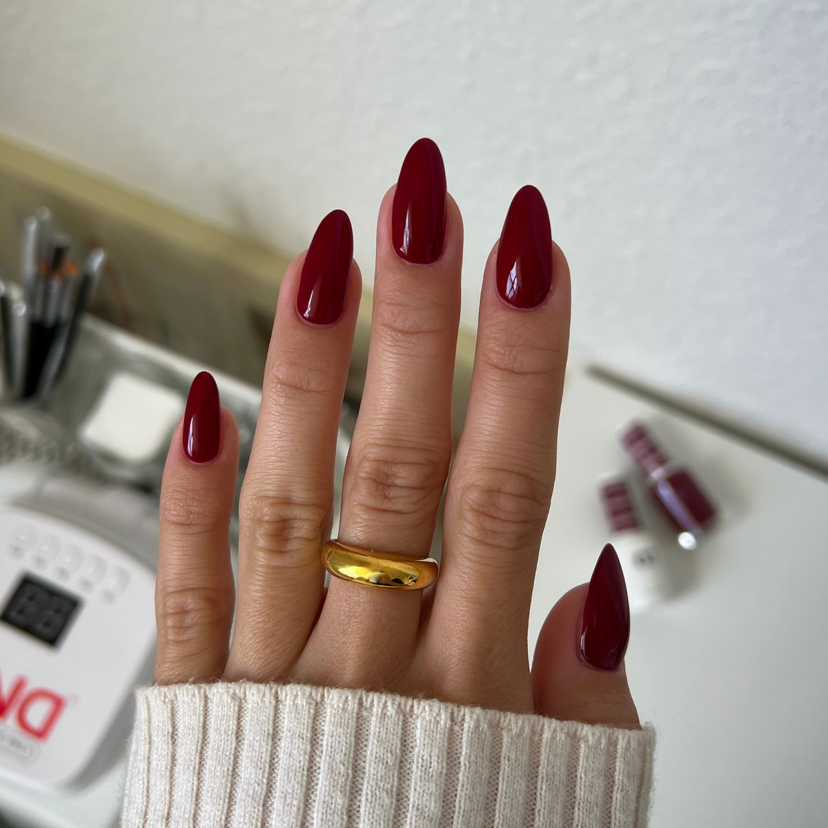 DND456 - Cherry Berry - DND Matching Gel & Nail Polish