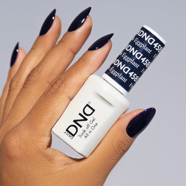 DND458 - Fresh Eggplant - DND Matching Gel & Nail Polish