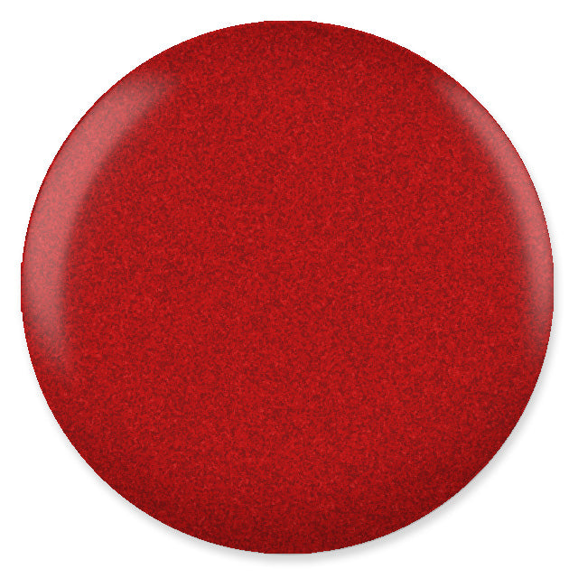 DND476 - Gold In Red - DND Matching Gel & Nail Polish
