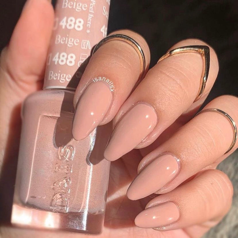 DND488 - Season Beige - DND Matching Gel & Nail Polish