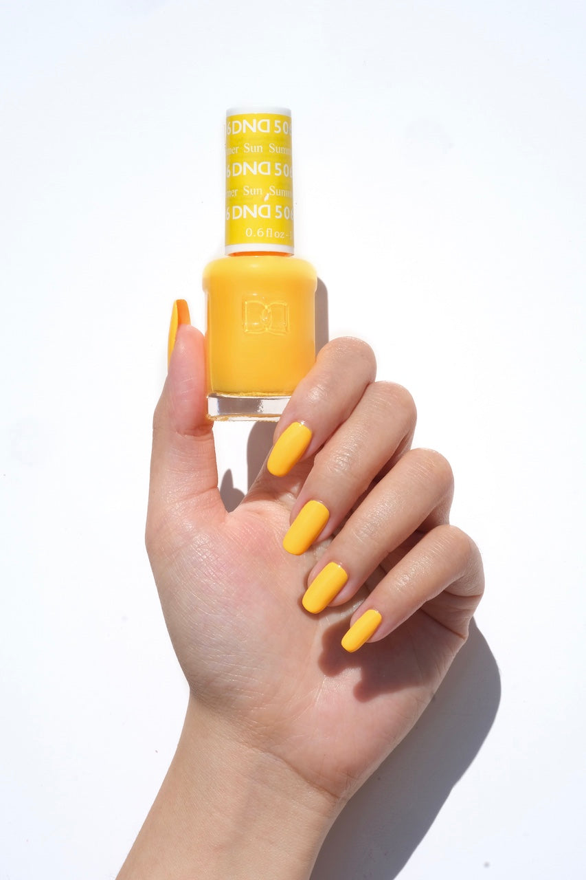 DND506 - Summer Sun - DND Matching Gel & Nail Polish