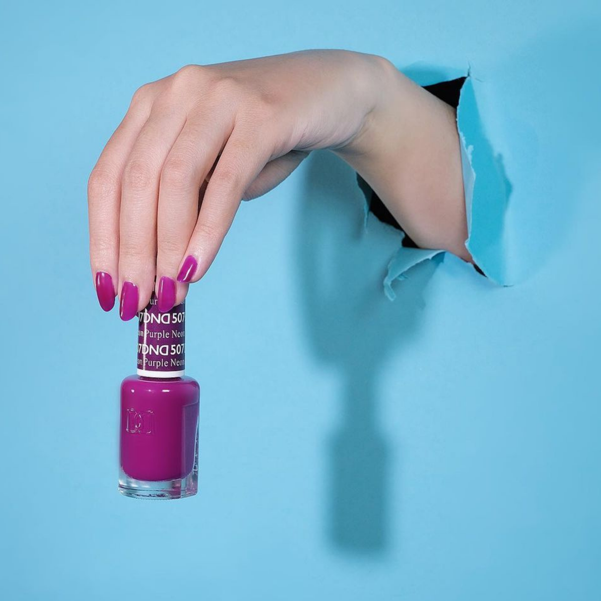 DND507 - Neon Purple - DND Matching Gel & Nail Polish