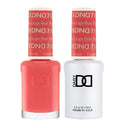 DND718 - Pink Grapefruit - DND Matching Gel & Nail Polish