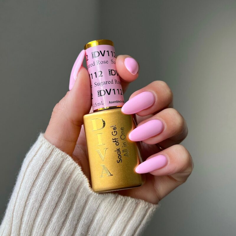 DIVA112 - Sugared Rose DIVA - GEL POLISH & MATCHING LACQUER