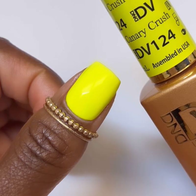 DIVA124 - Canary Crush DIVA - GEL POLISH & MATCHING LACQUER