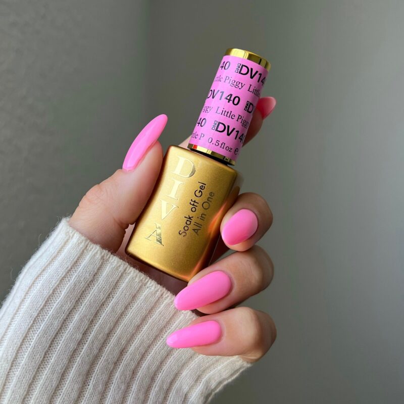 DIVA140 - Little Piggy DIVA - GEL POLISH & MATCHING LACQUER