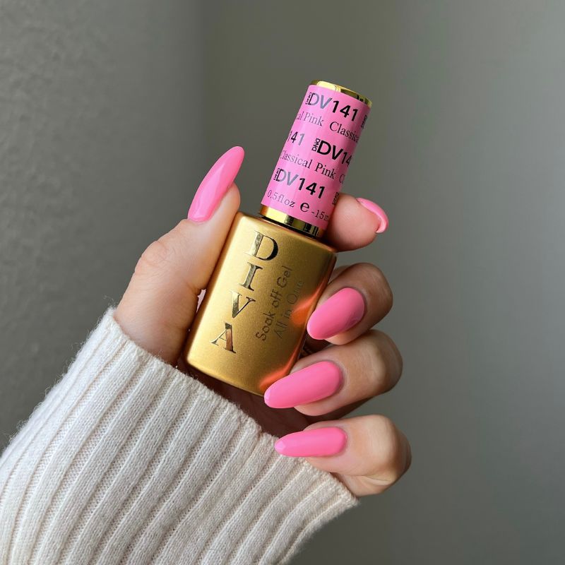 DIVA141 - Classical Pink DIVA - GEL POLISH & MATCHING LACQUER