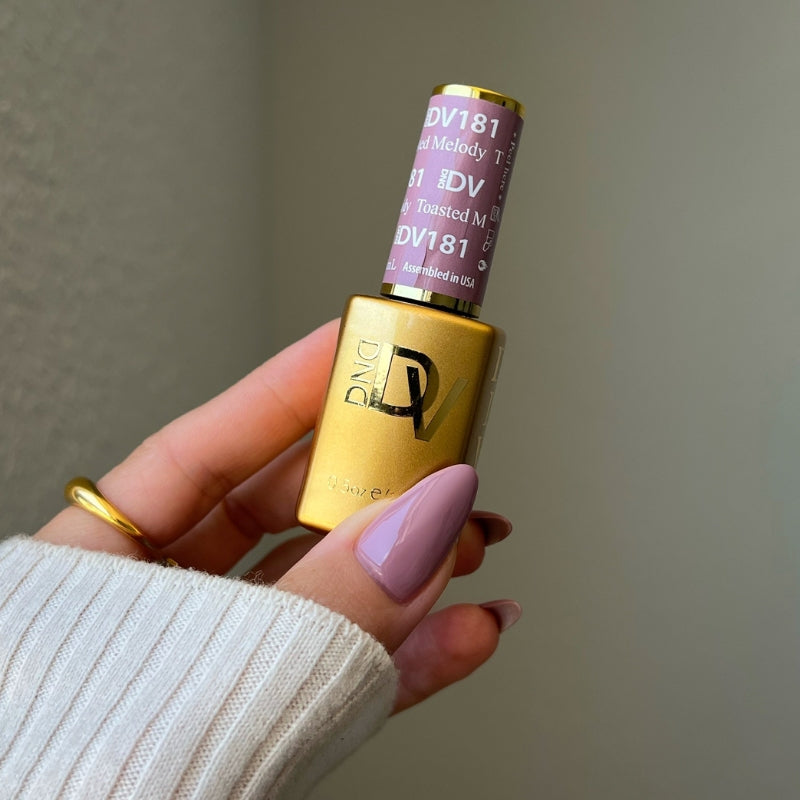 DIVA181 - Toasted Melody DIVA - GEL POLISH & MATCHING LACQUER