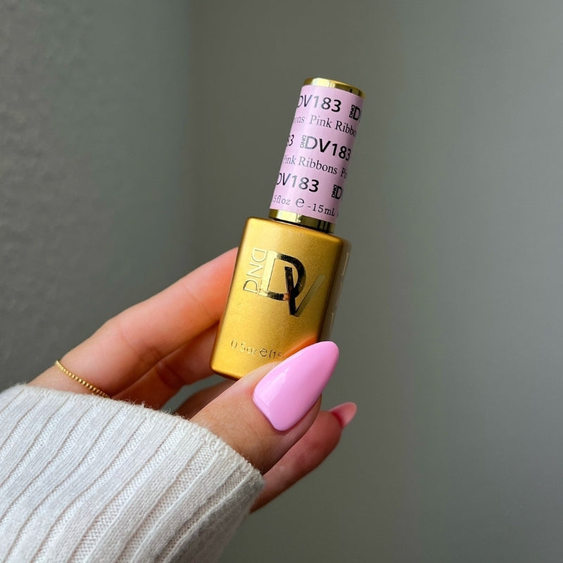 DIVA183 - Pink Ribbons DIVA - GEL POLISH & MATCHING LACQUER
