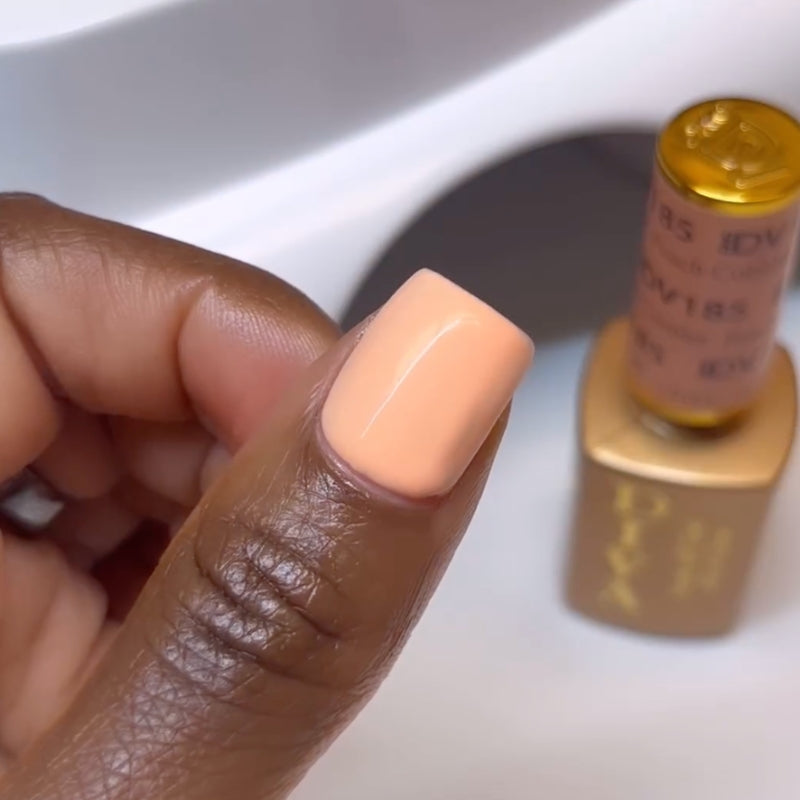 DIVA186 - Peach Mimosa DIVA - GEL POLISH & MATCHING LACQUER