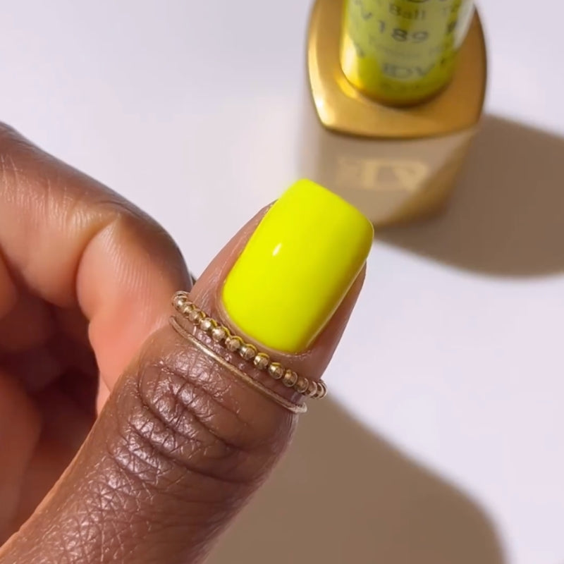 DIVA189 - Tennis Ball DIVA - GEL POLISH & MATCHING LACQUER