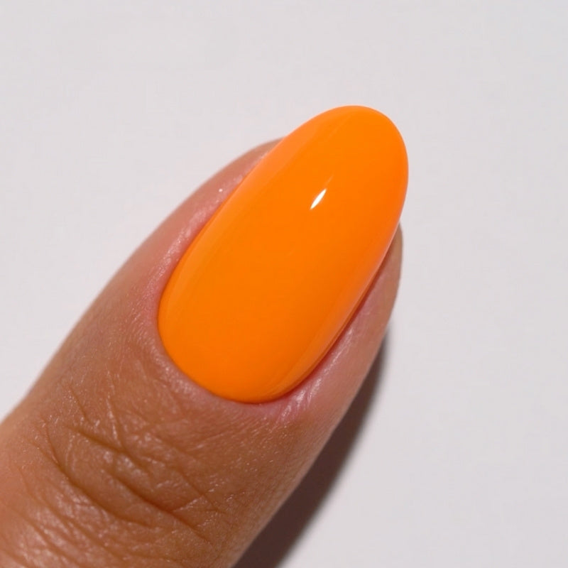 DIVA208 - Perfect Orange DIVA - GEL POLISH & MATCHING LACQUER