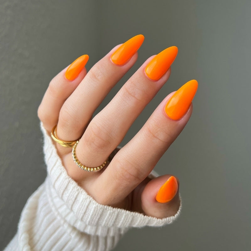 DIVA208 - Perfect Orange DIVA - GEL POLISH & MATCHING LACQUER
