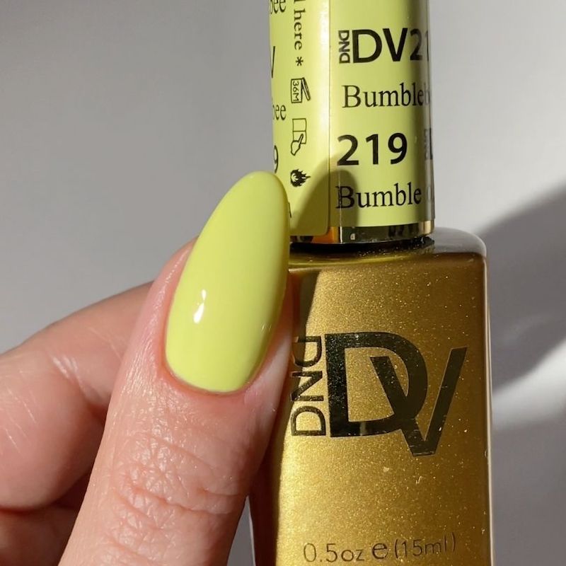 DIVA219 - Bumblebee DIVA - GEL POLISH & MATCHING LACQUER