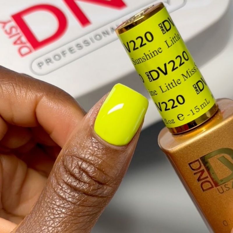 DIVA220 - Little Miss Sunshine DIVA - GEL POLISH & MATCHING LACQUER