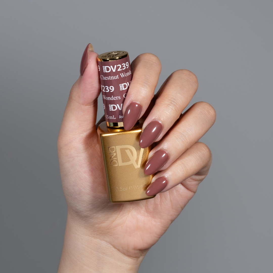 DIVA239 - Chestnut Wonders DIVA - GEL POLISH & MATCHING LACQUER