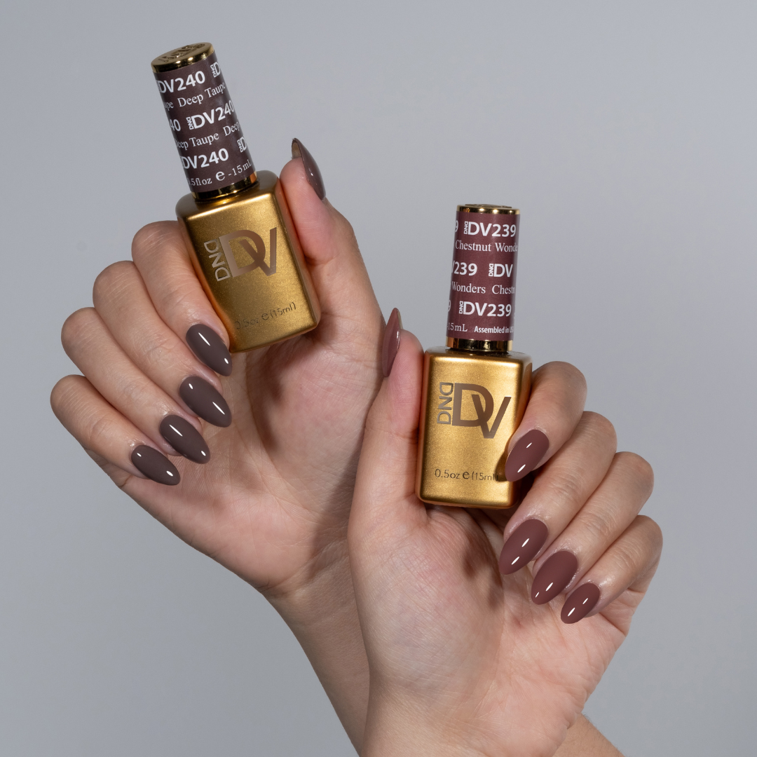 DIVA239 - Chestnut Wonders DIVA - GEL POLISH & MATCHING LACQUER
