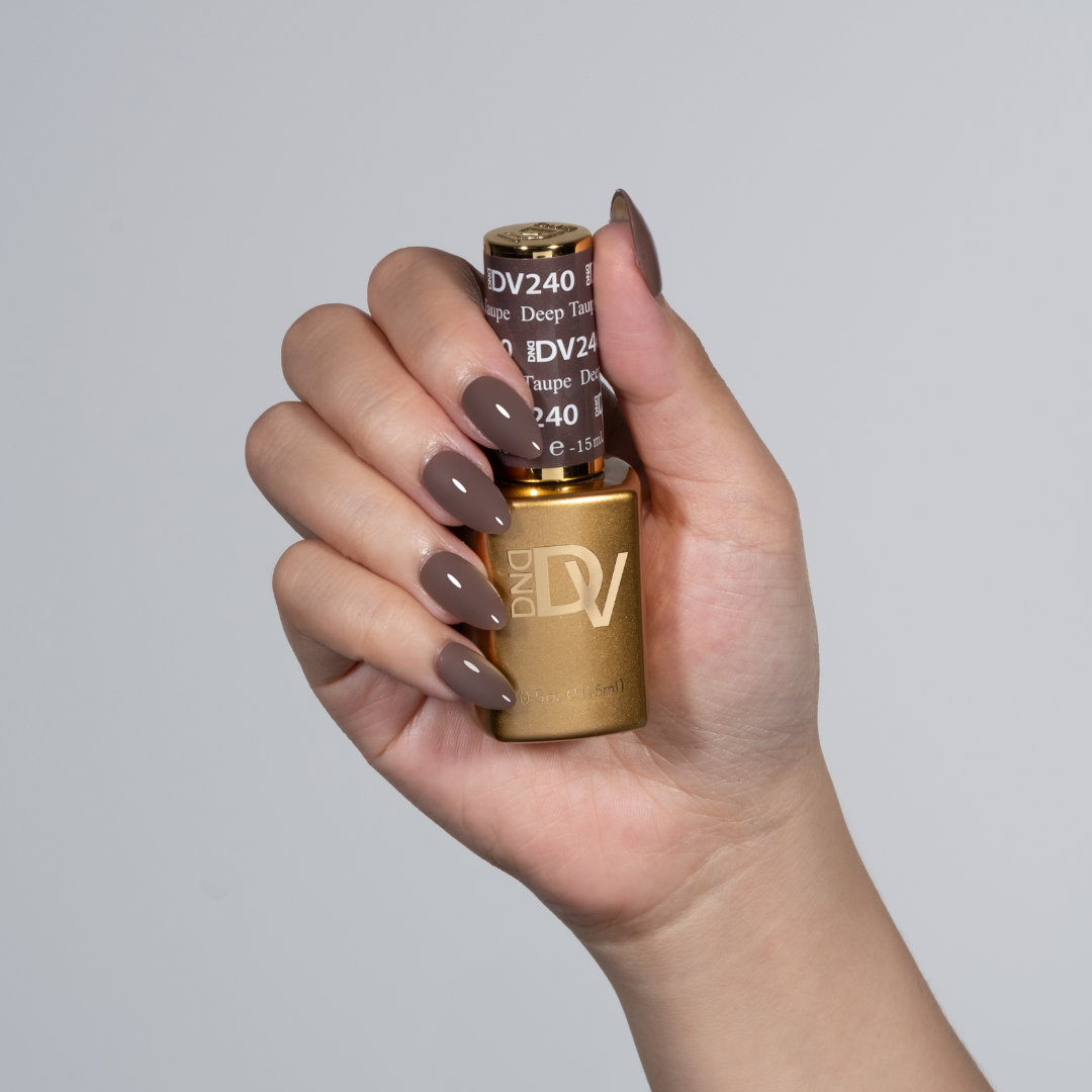 DIVA240 - Deep Taupe DIVA - GEL POLISH & MATCHING LACQUER