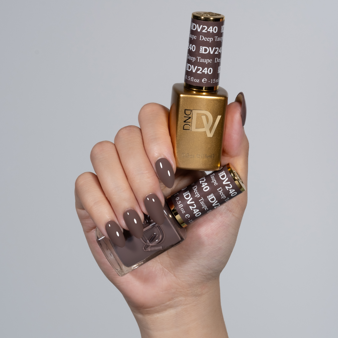 DIVA240 - Deep Taupe DIVA - GEL POLISH & MATCHING LACQUER