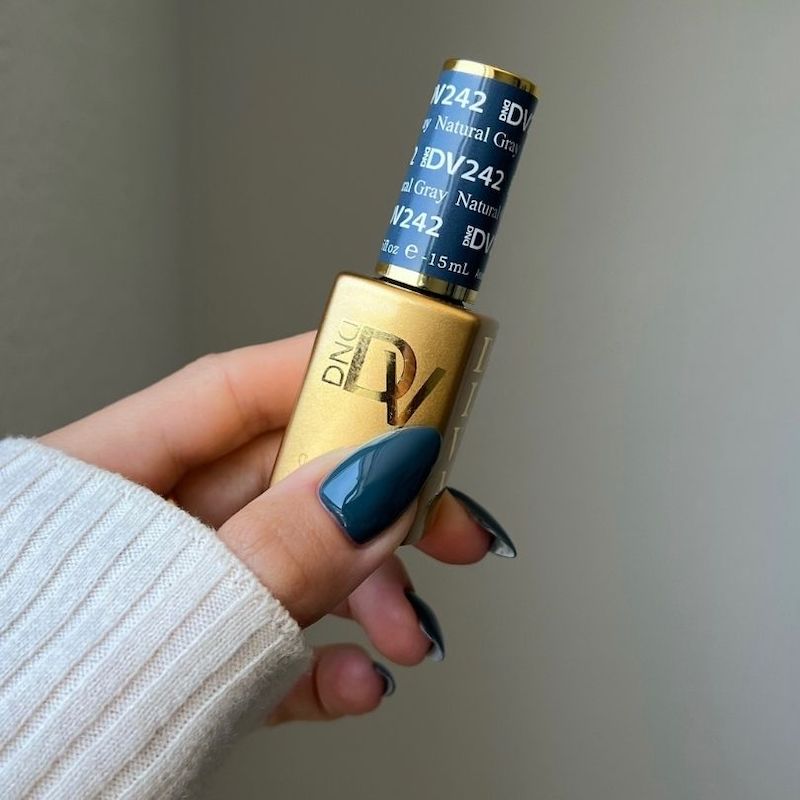 DIVA242 - Nautical Gray DIVA - GEL POLISH & MATCHING LACQUER