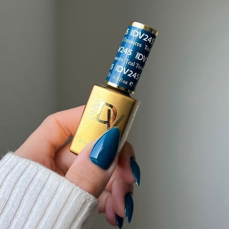 DIVA245 - Teal Treasures DIVA - GEL POLISH & MATCHING LACQUER