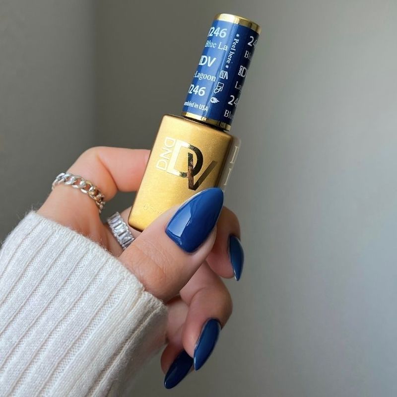 DIVA246 - Blue Lagoon DIVA - GEL POLISH & MATCHING LACQUER