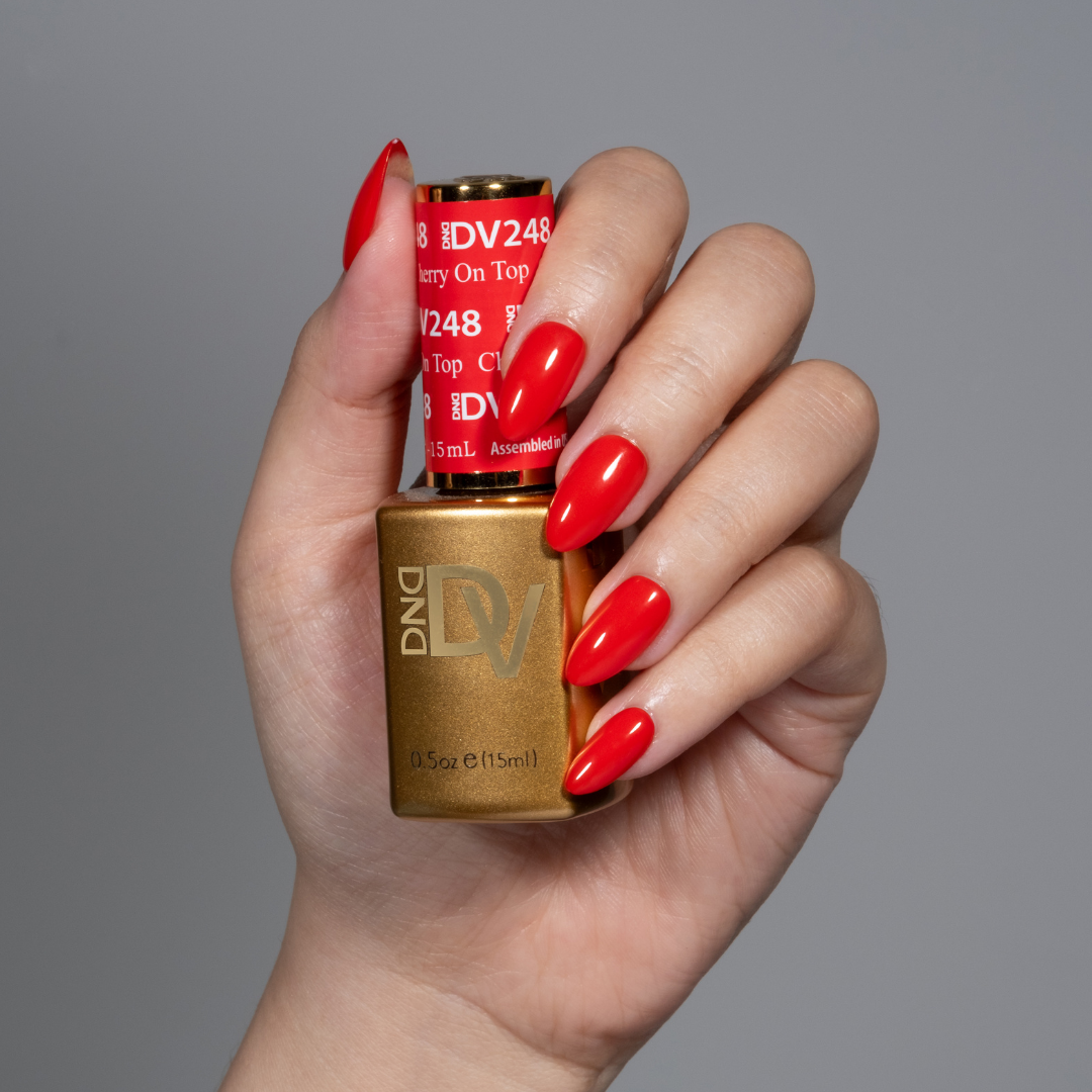 DIVA248 - Cherry On Top DIVA - GEL POLISH & MATCHING LACQUER