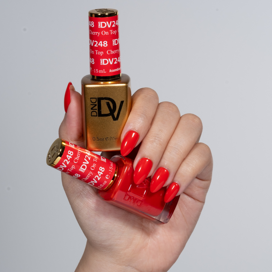 DIVA248 - Cherry On Top DIVA - GEL POLISH & MATCHING LACQUER
