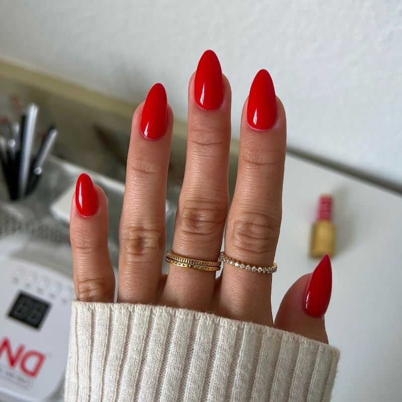 DIVA249 - Red-Y Or Not DIVA - GEL POLISH & MATCHING LACQUER