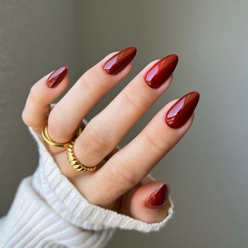 DIVA251 - Chocolate Red DIVA - GEL POLISH & MATCHING LACQUER