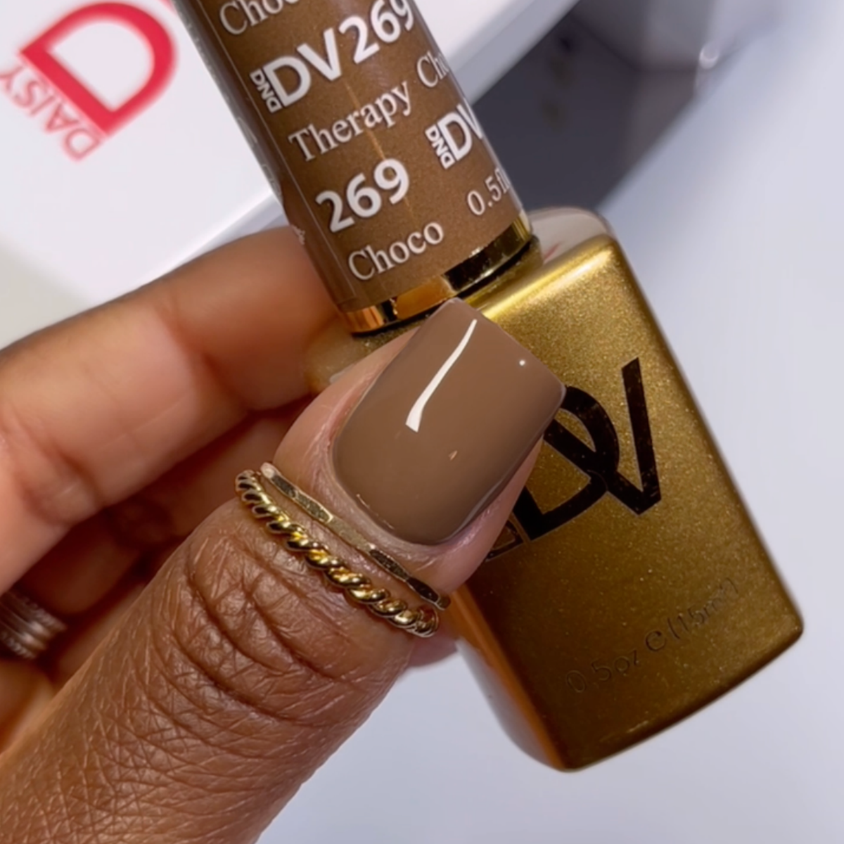 DIVA269 - Chocolate Therapy DIVA - GEL POLISH & MATCHING LACQUER