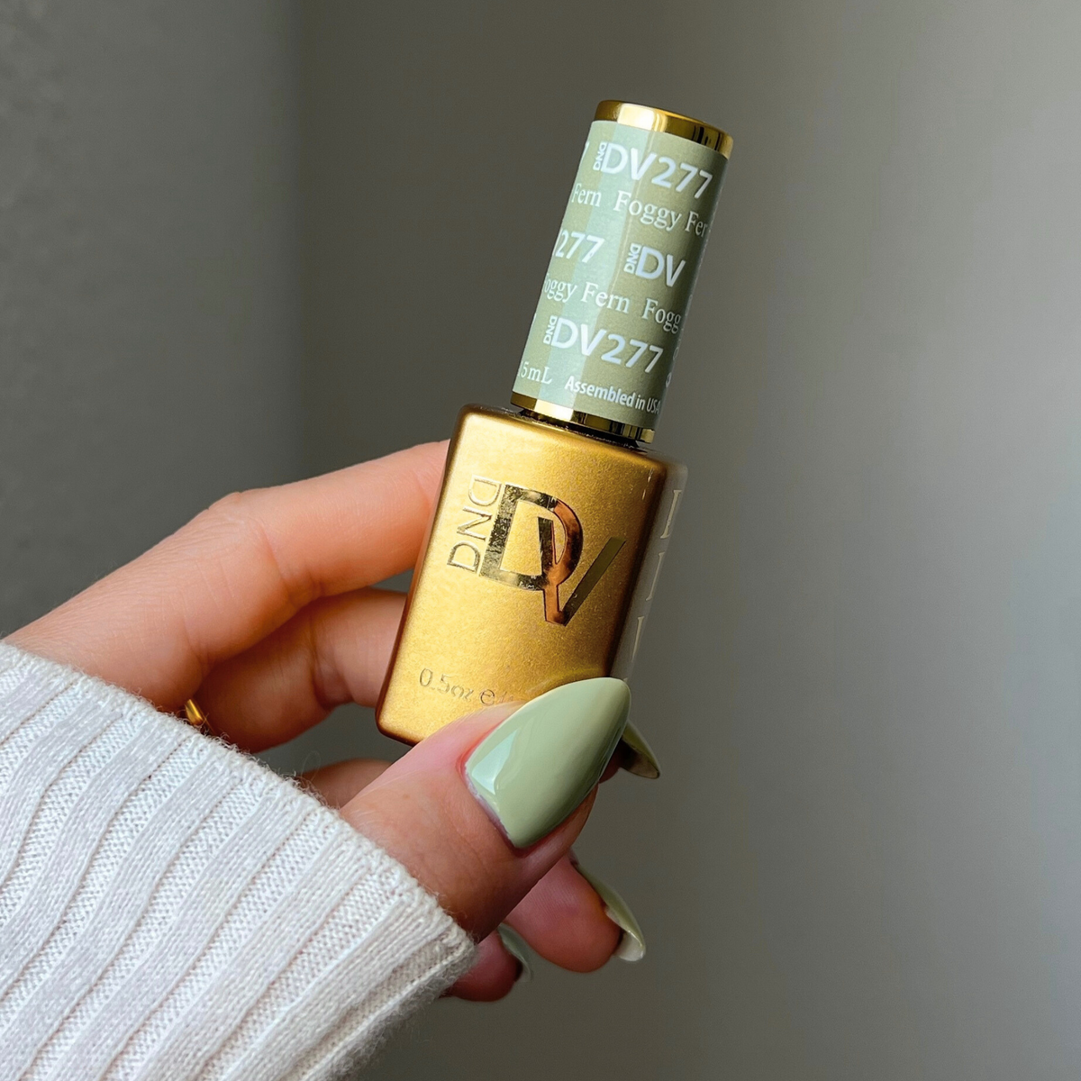 DIVA277 - Foggy Fern DIVA - GEL POLISH & MATCHING LACQUER
