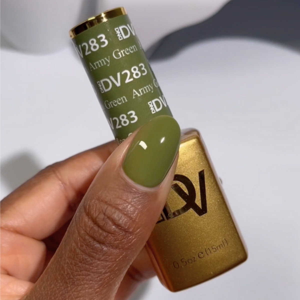 DIVA283 - Army Green DIVA - GEL POLISH & MATCHING LACQUER