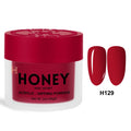 Honey Frosted Acrylic & Dip Powder H129