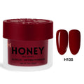 Honey Frosted Acrylic & Dip Powder H135