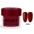 Honey Frosted Acrylic & Dip Powder H136