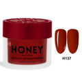 Honey Frosted Acrylic & Dip Powder H137