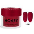 Honey Frosted Acrylic & Dip Powder H140