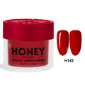 Honey Frosted Acrylic & Dip Powder H142