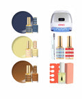 Drive It In Neutral Gel Polish Starter Kit - DND Matching Gel & Nail Polish