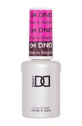 DND04 - DND Mood Change - Pink To Burgundy - DND Matching Gel & Nail Polish
