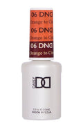 DND06 - DND Mood Change - Orange To Cinnamon - DND Matching Gel & Nail Polish