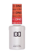 DND11 - DND Mood Change - Orange To Red - DND Matching Gel & Nail Polish