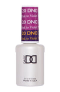 DND20 - DND Mood Change - Pink To Violet - DND Matching Gel & Nail Polish