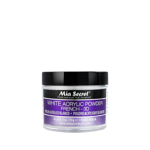 Mia Secret - White Acrylic Powder 2 Oz