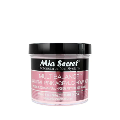 Mia Secret - Multibalance Natural Pink Acrylic Powder 8 Oz
